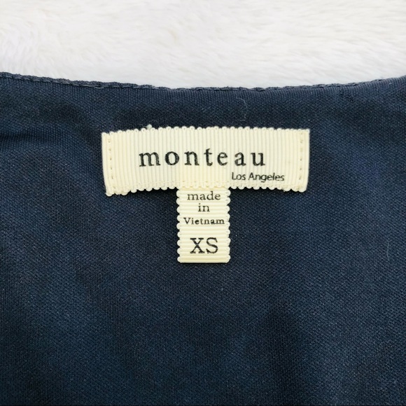 Monteau, Sleeveless Lace Mini Dress, Size XS - Picture 6 of 15